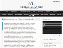 Tablet Screenshot of mllawfl.com